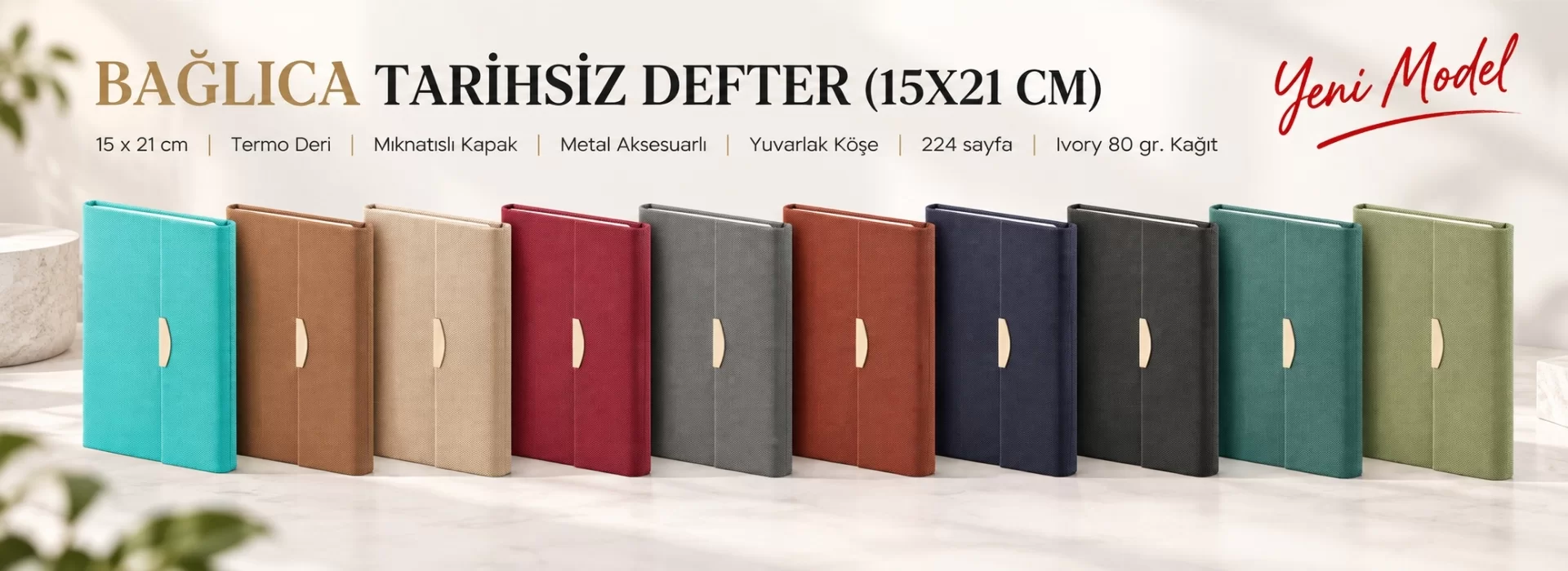 BAĞLICA DEFTER 15X21CM