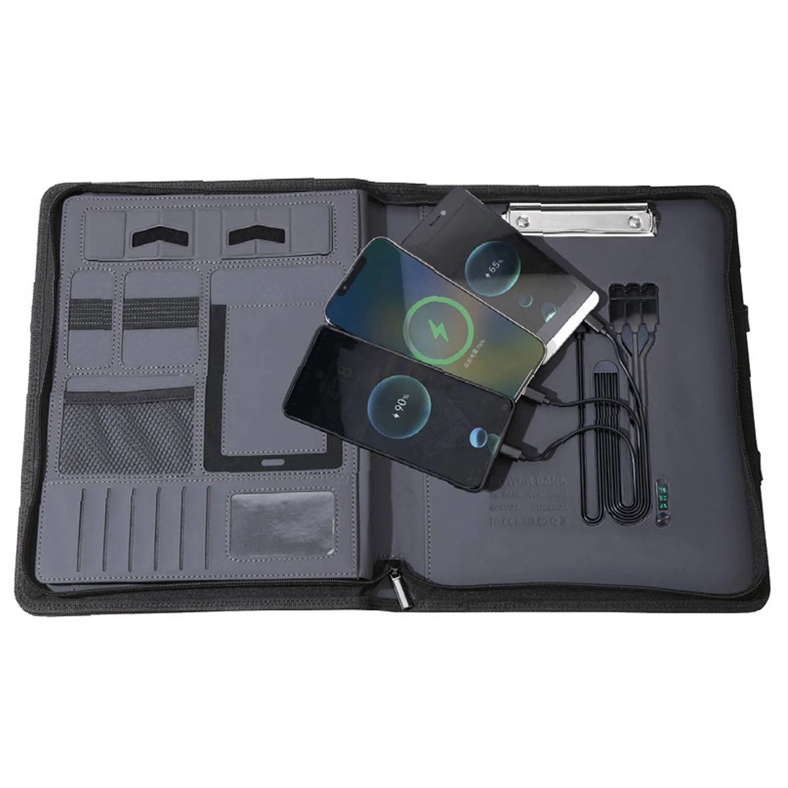 KURTBOĞAZI 8.000 MAH WIRELESS POWERBANK ORGANİZER ÇANTA