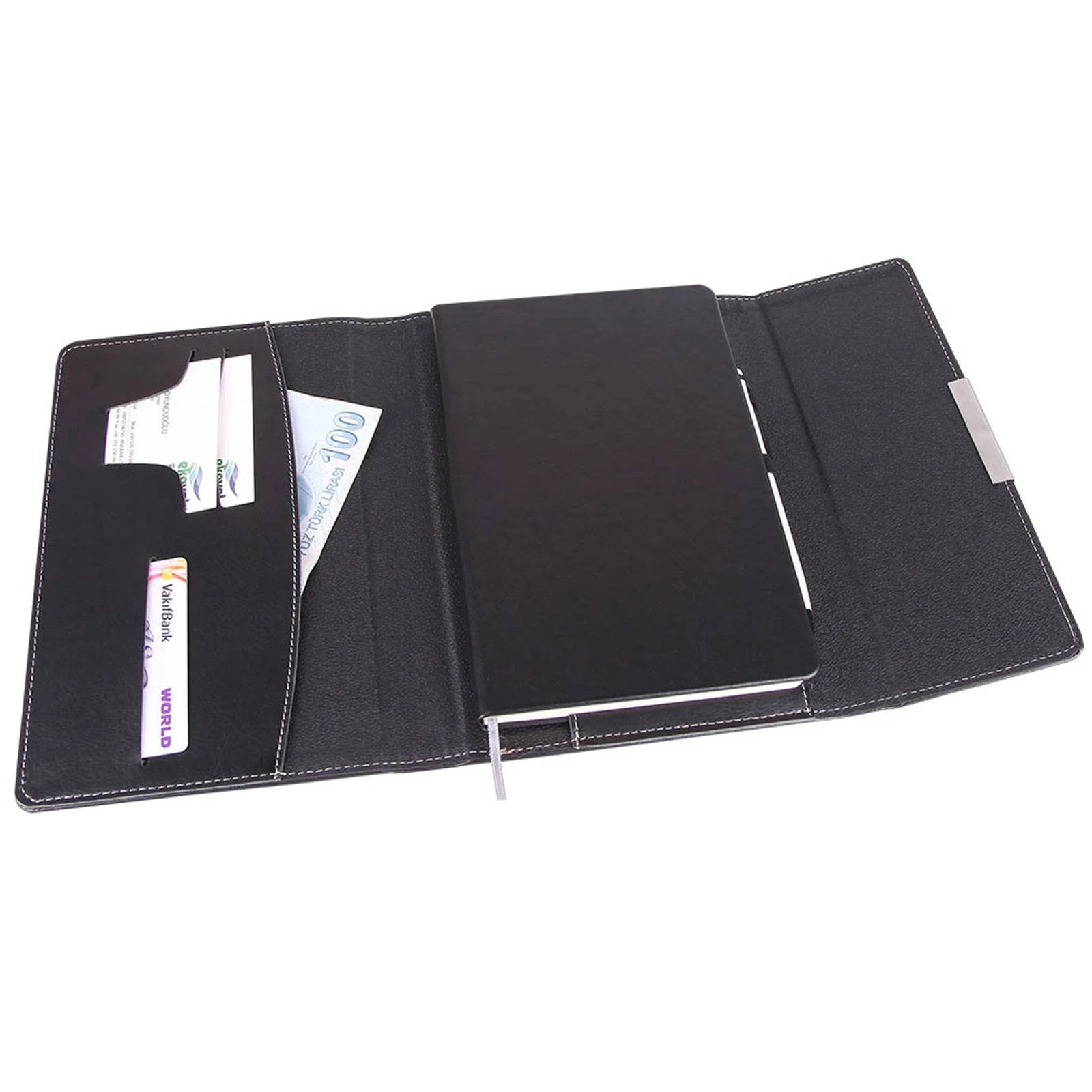 ÜRGÜP SİYAH ÇANTALI DEFTER (16X23 CM)