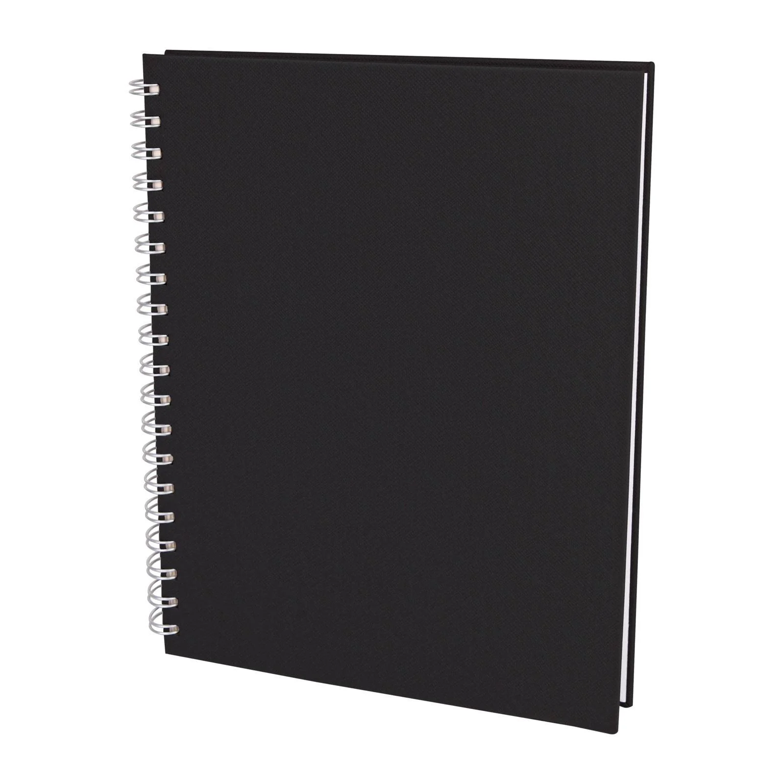 SEĞMENLER SİYAH KARELİ SPİRALLİ TARİHSİZ DEFTER (19X25 CM)