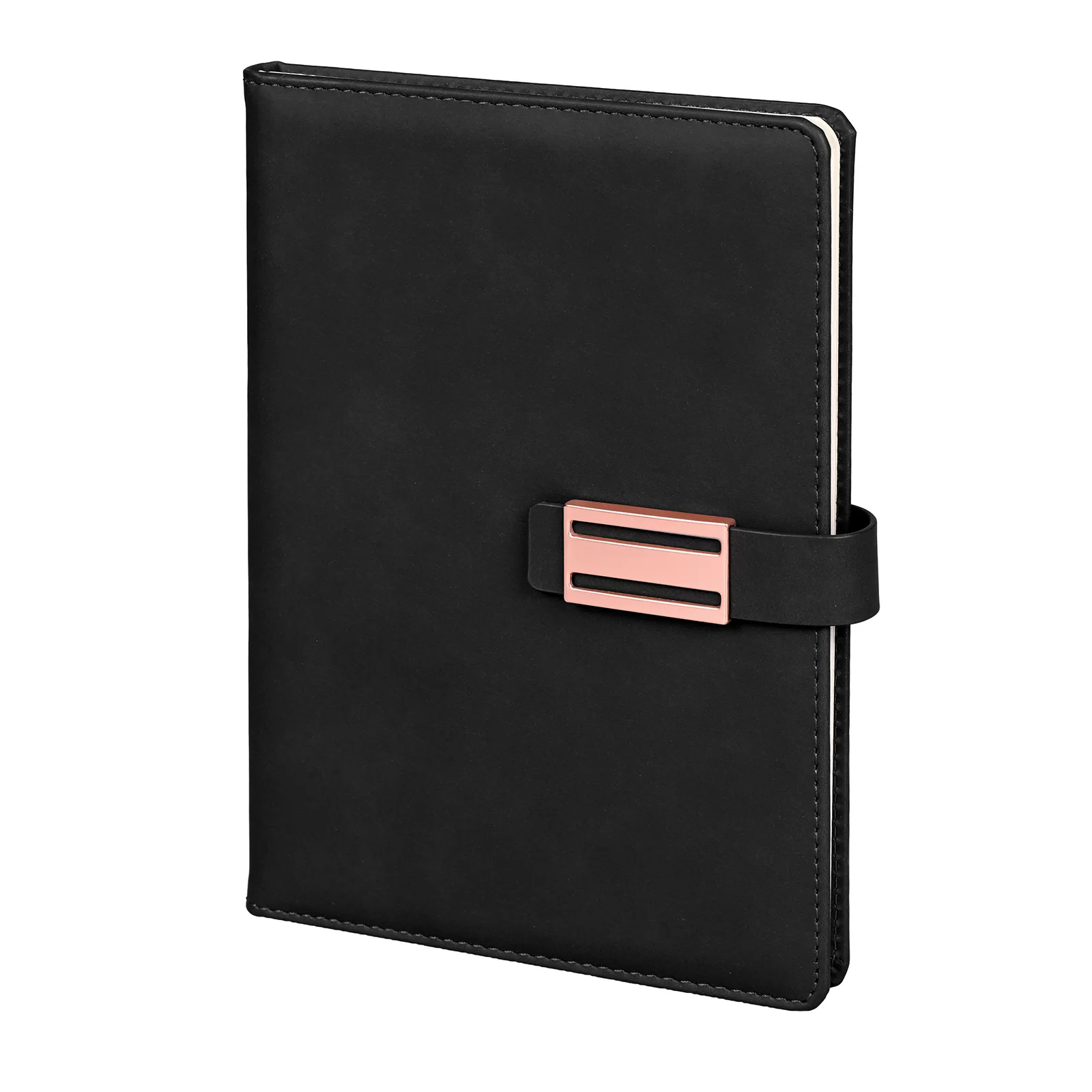 AKINCI SİYAH TARİHSİZ DEFTER (15X21 CM)