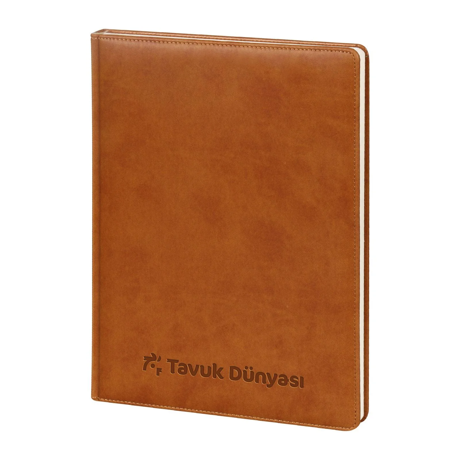 YAKACIK TABA TARİHLİ GÜNLÜK CİLTLİ AJANDA (20X28 CM)