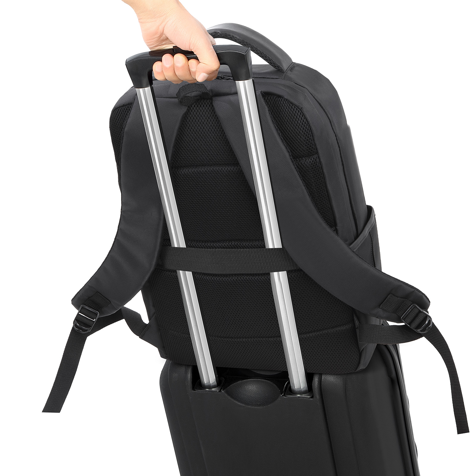 ROTA SİYAH LAPTOP BÖLMELİ SIRT ÇANTASI