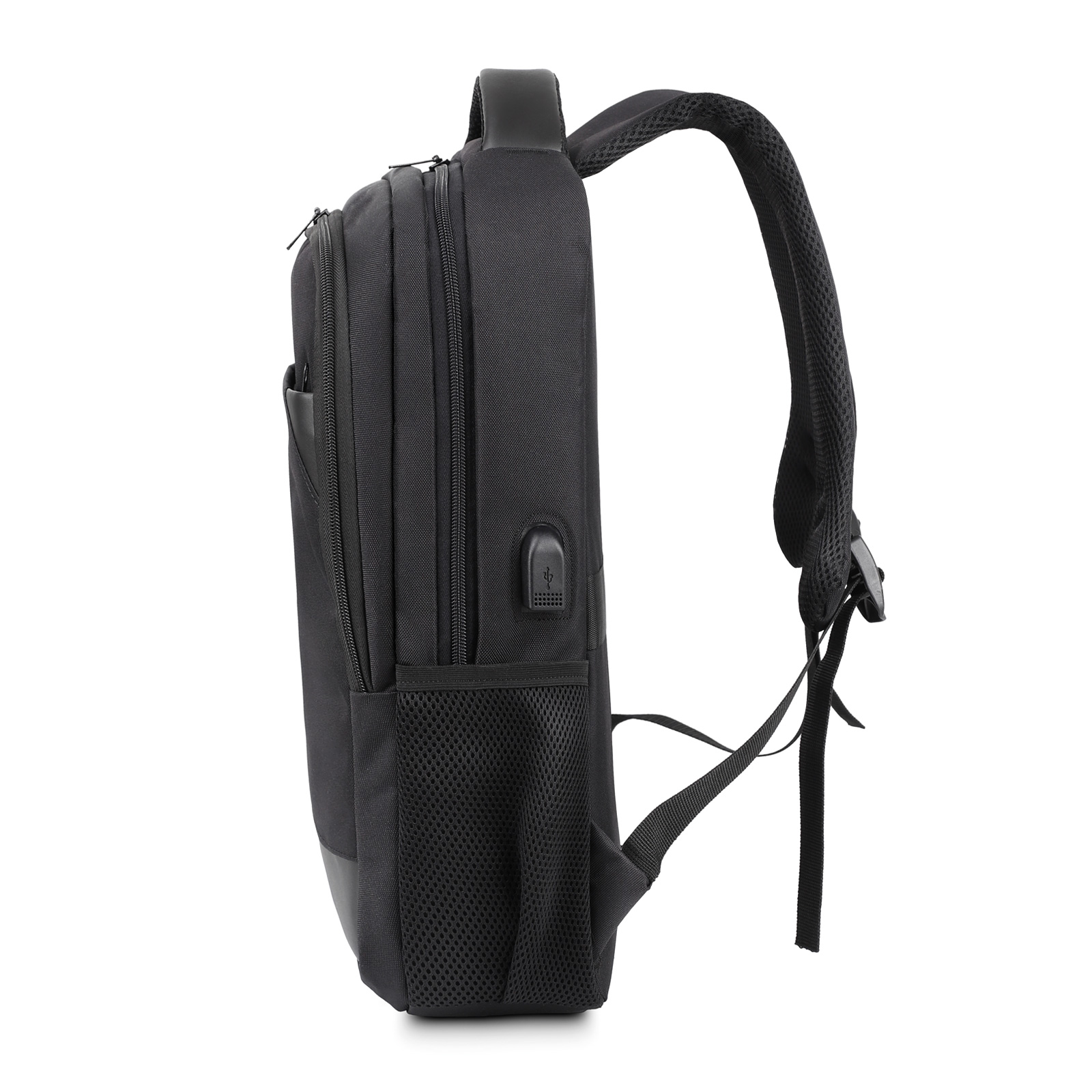 YÖRÜNGE SİYAH LAPTOP BÖLMELİ SIRT ÇANTASI