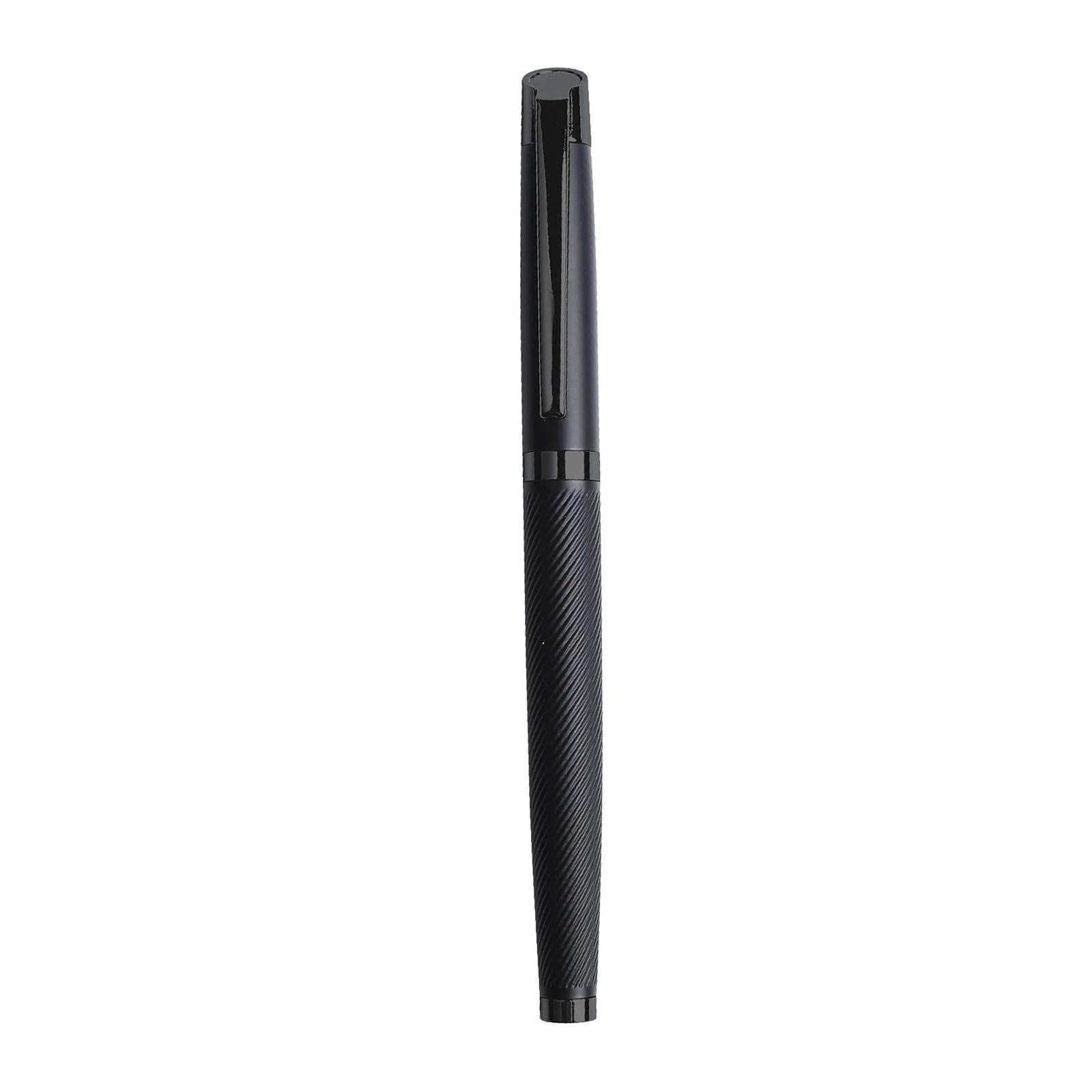 DÜZİÇİ SİYAH METAL ROLLER KALEM 