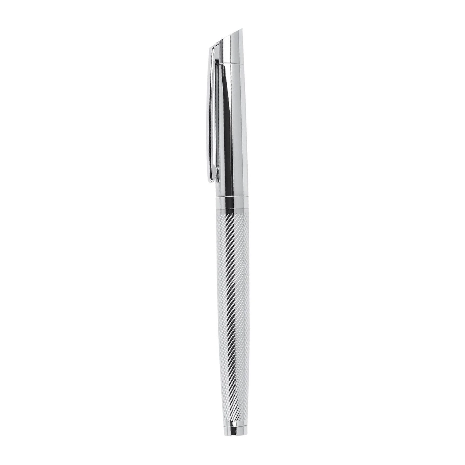 DÜZİÇİ GÜMÜŞ METAL ROLLER KALEM 