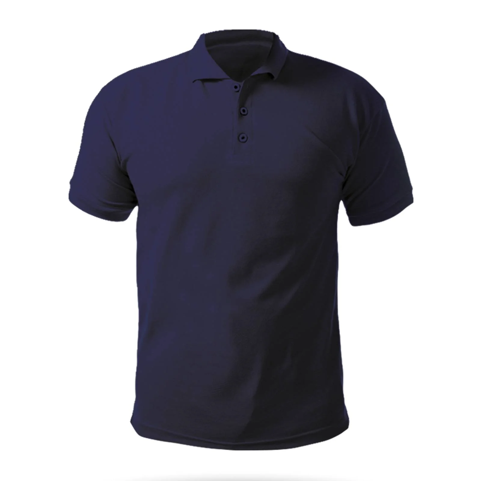 AÇELYA LACİVERT XXL POLO YAKA TİŞÖRT