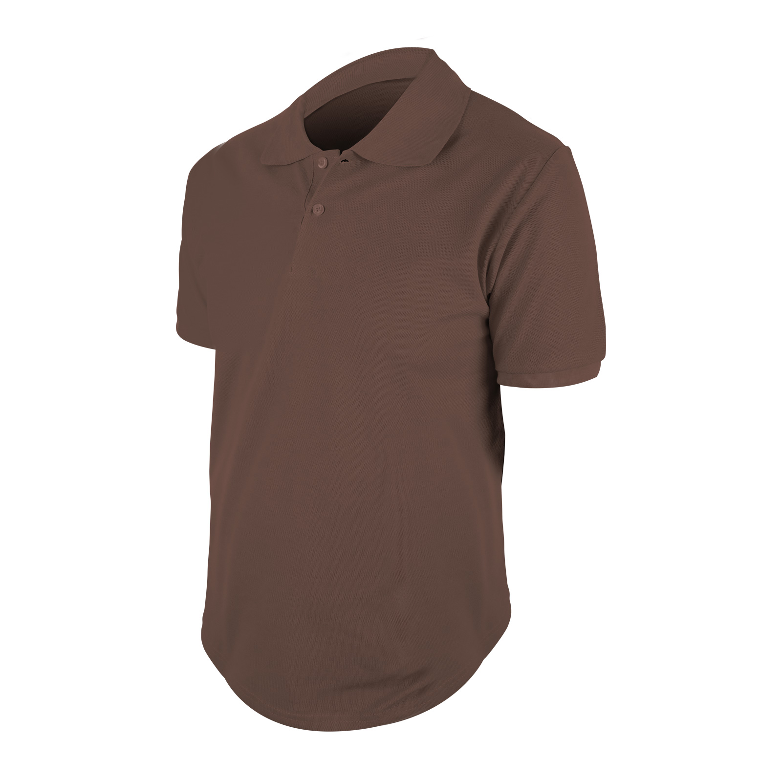 BEGONYA KAHVE L POLO YAKA TİŞÖRT