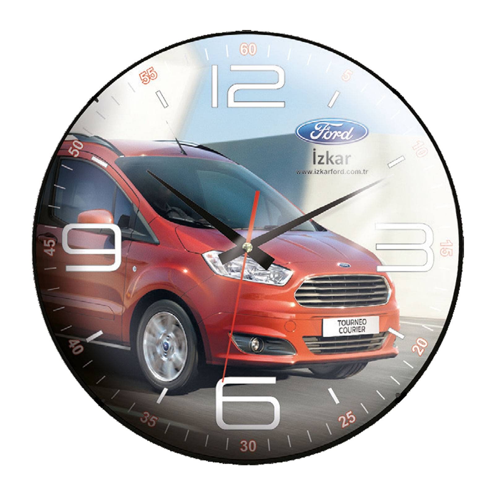 KRİYOS207 PLASTİK KASA DUVAR SAATİ (350 MM)