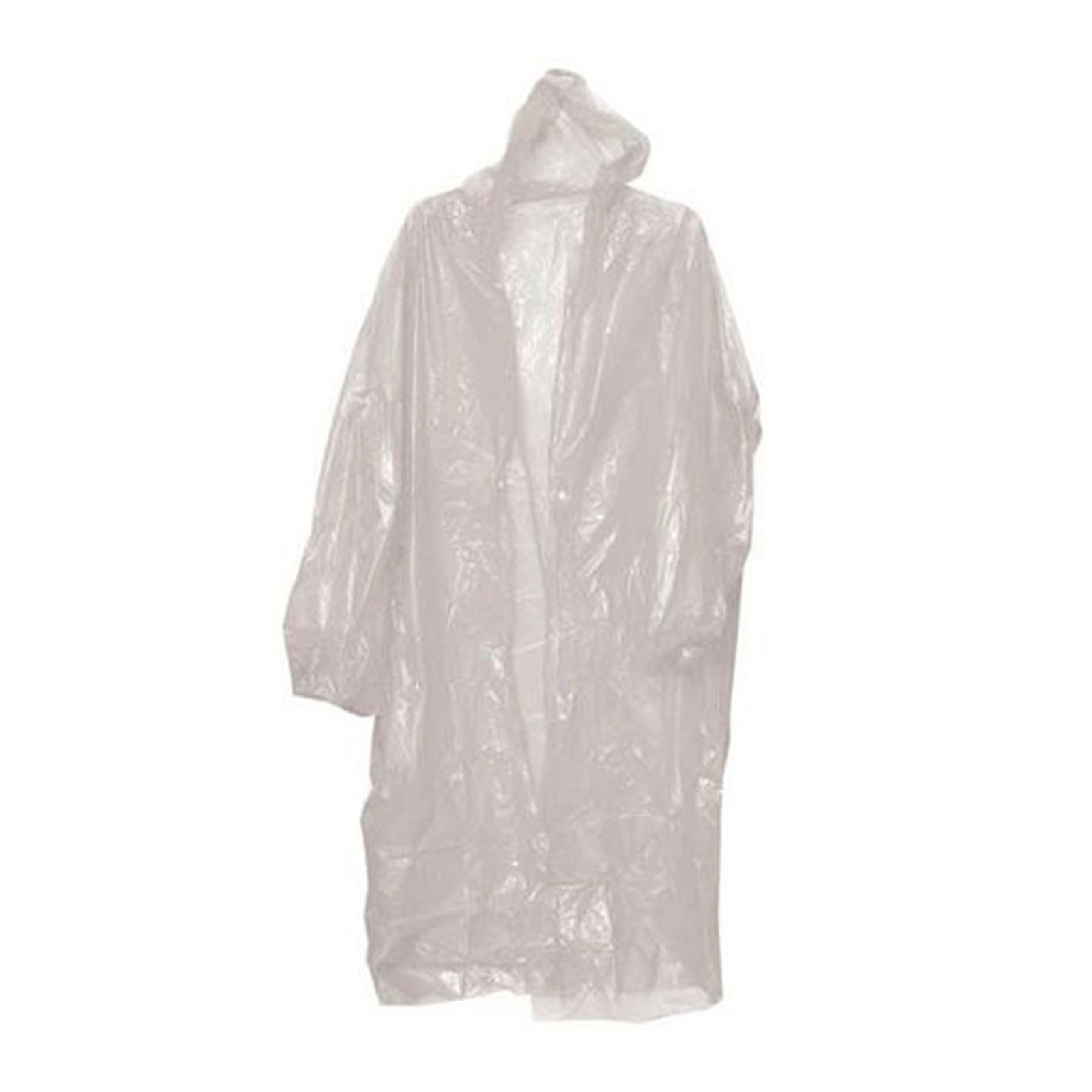 TEK KULLANIMLIK  ŞEFFAF XL YAĞMURLUK