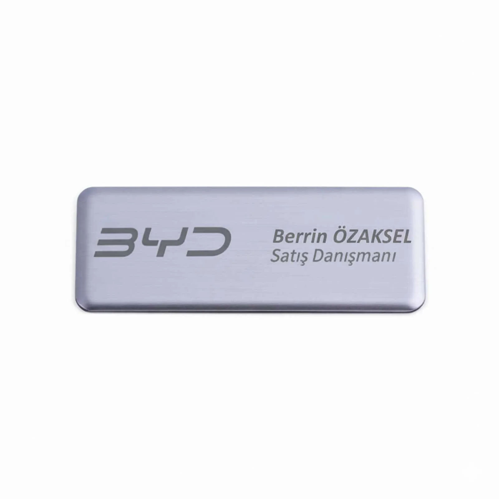 BYD MIKNATISLI YAKA İSİMLİĞİ (BASKI DAHİL)