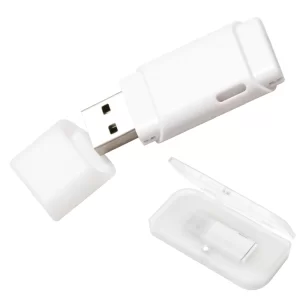 UYGUR BEYAZ PLASTİK USB BELLEK (32 GB)