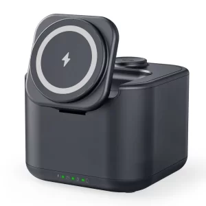 LOTUS SİYAH HOPARLÖR VE WIRELESS SARJ STANDI