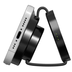 KERVAN SİYAH 3 LÜ WIRELESS ŞARJ STANDI