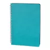 AKYURT TURKUAZ SPİRALLİ TARİHSİZ DEFTER (13X21 CM)