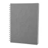 ALTINDAĞ GRİ KARELİ SPİRALLİ TARİHSİZ DEFTER (17X24 CM)
