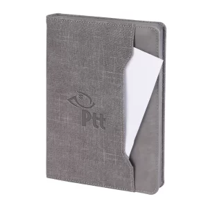 KORU GRİ TARİHSİZ DEFTER (15X21 CM)