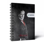 PARLA KUŞE MUKAVVA SIVAMA SPİRALLİ DEFTER (15X21CM)