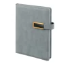 ANAFARTALAR GRİ TARİHSİZ DEFTER (15X21 CM)