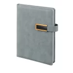 ANAFARTALAR GRİ TARİHSİZ DEFTER (15X21 CM)
