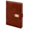 ÖVEÇLER KAHVERENGİ TARİHSİZ DEFTER (15X21 CM)