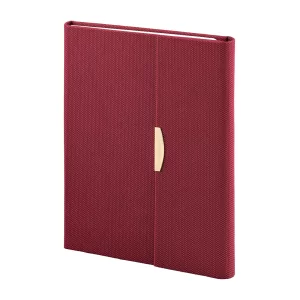 BAĞLICA BORDO TARİHSİZ DEFTER (15X21 CM)