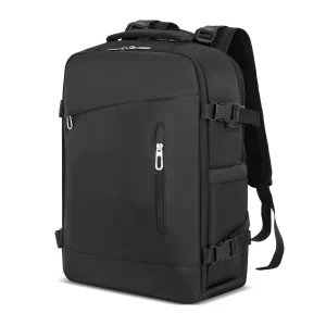 GEZGİN SİYAH LAPTOP BÖLMELİ SIRT ÇANTASI