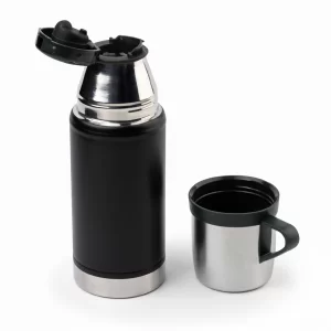 KARTEPE SİYAH 500 ML BARDAKLI TERMOS