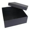 SEDİR SİYAH GEÇME KAPAK KUTU (30X30X10 CM)