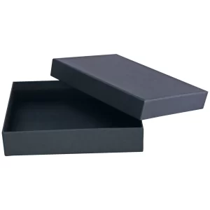 SELVİ SİYAH GEÇME KAPAK POWERBANK KUTU (17X13X3 CM)