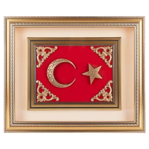 GÖKTÜRK AYYILDIZ KABARTMALI TABLO
