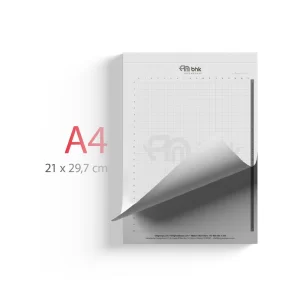 ALA-50 A4 TUTKALLI BLOKNOT