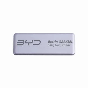 BYD MIKNATISLI YAKA İSİMLİĞİ (BASKI DAHİL)